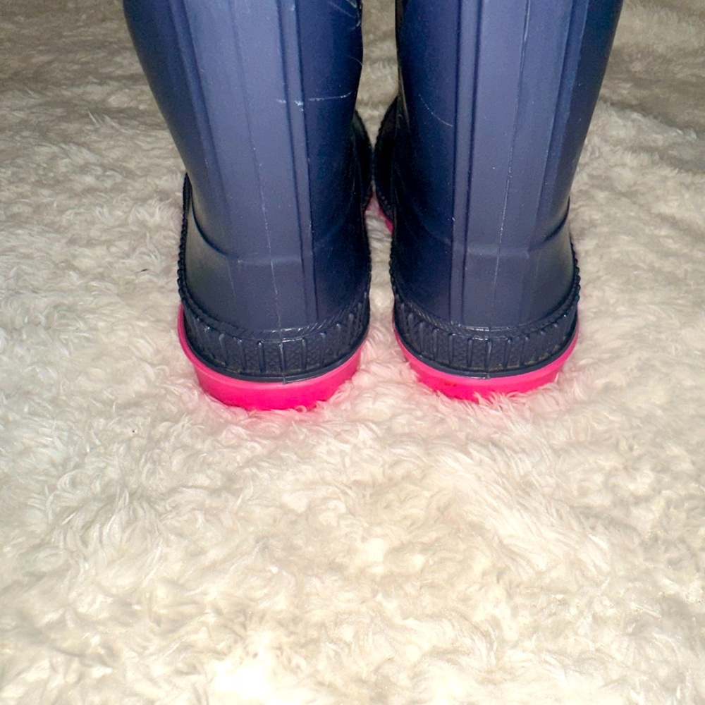 Kamik Kids Navy and Pink Snow Boots - Picture 5 of 7
